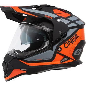 Helma na motorku O´Neal přilba SIERRA R Barva: oranžová/černá/šedá, Velikost: XXL