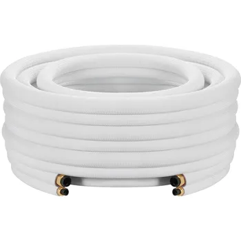 Instalatérský materiál Vevor Sada trubek pro mini split 30,5m, měděné 6,4/9,5mm, 3/8" izolace