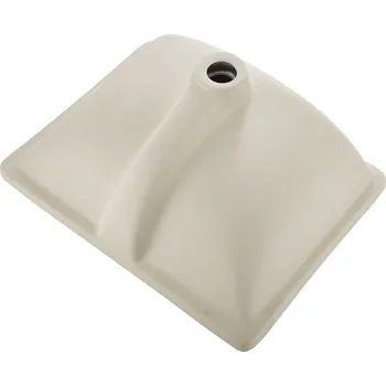 Vevor Zápuštěné keramické umyvadlo 515×385 mm, obdélníkové, s přepadem