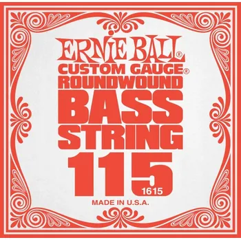 Struna pro kytaru a smyčcový nástroj Struna .115 pro baskytaru Ernie Ball 1615
