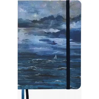 Notes A5 Devangari modrý