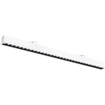 Bodové svítidlo SLV - BIG WHITE GLENOS® PRO Stropní vestavné svítidlo, 1, 2 m, DALI, UGR19, 4000K, 75°, IP20, bílé / černé - BIG WHITE (SLV) LA 1010523