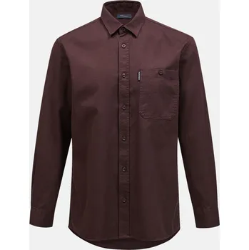 Pánská košile KOŠILE PEAK PERFORMANCE M MOMENT SKIERS SHIRT DESERT PLUM
