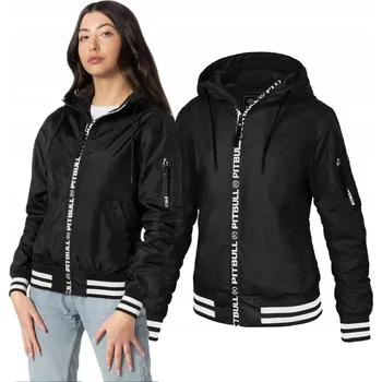 Dámská větrovka Pitbull dámská větrovka s s kapucí Overpark, velikost XS