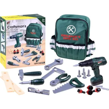 Dětská dílna Mamido Dětský batoh s nářadím pro kutily