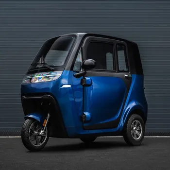 Elektrotříkolka Leramotors E1 - elektromobil / tříkolka, modrá sestavíme / zprovozníme / dovezeme / předvedeme na místě a zaškolíme / platí do 60 km od Litomyšle a to vše ZDARMA!