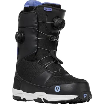 Snowboarding boty Gravity Sage Dual Atop Boa - Black/Lavender 42