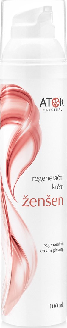 Original ATOK Regenerační krém Ženšen Objem: 100 ml