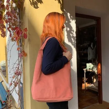 Kabelka Semišová kabelka Sally - mnoho barevných variant Červená