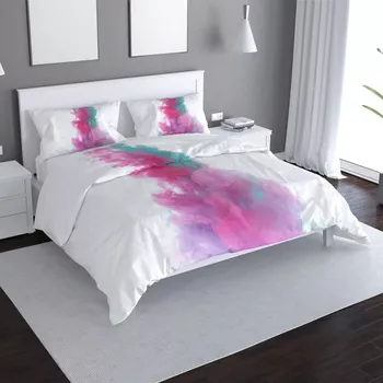 Povlečení Sablio Povlečení Barevný kouř - 140x220 / 90x70