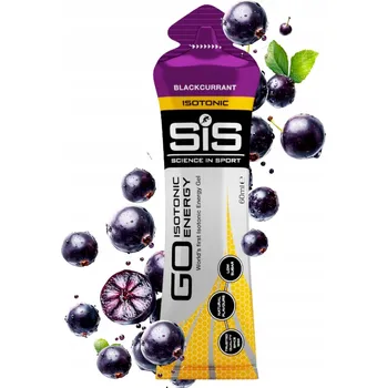 Energetický gel Science in Sport černý rybíz 60 g veganský