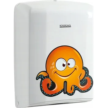 Zásobník na papírové ručníky Zásobník papírových ručníků Rossignol LenKID 52696, 400 ks, plastový