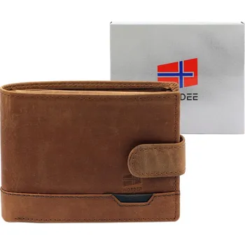 Peněženka Pánská peněženka Nordee HJORT 8806A světle hnědá