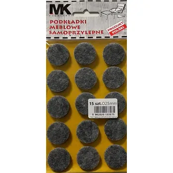 Podložka pod nábytek FILCOVÉ PODLOŽKY POD NÁBYTEK ŽIDLE STŮL FI 25mm