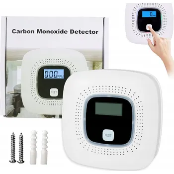 Detektor CO Detektor oxidu uhelnatého CO senzor s LCD displejem a alarmem