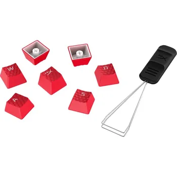 Klávesnice HYPERX Rubber Keycaps - Red (US Layout)