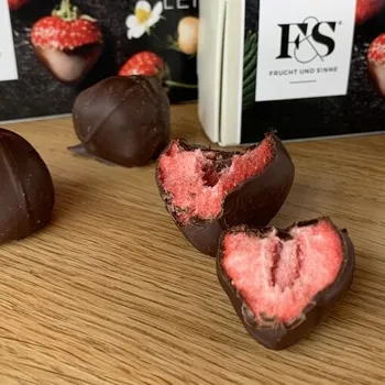 Sušené ovoce Sušené jahody v čokoládě