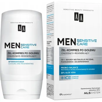 AA MEN SENSITIVE CARE CHLADIVÝ A REGENERAČNÍ GEL-KOMPRESE PO HOLENÍ 100 ML