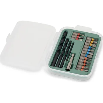 Šroubovák 706959 - Tchibo - Sada pro vrtačky a šroubováky - barva: zelená