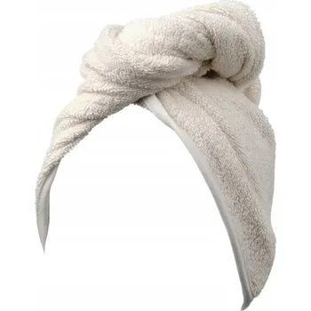 Ručník Turban na vlasy Ikea bavlna béžový, ručník