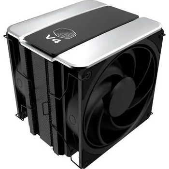 Počítačové chlazení Cooler Master CPU Chladič V4 ALPHA 3DHP BLACK, 2x120mm, LGA1851, AM5, černá MAZ-T2HP-217PK-R1