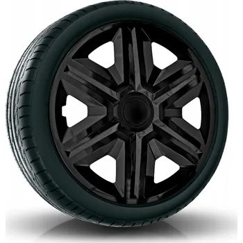 Poklice na kolo Puklice ACTION 15" černé pro Mitsubishi, Nissan, Opel, 4 ks