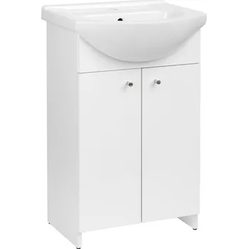 Koupelnový nábytek BPS-koupelny Koupelnová skříňka s keramickým umyvadlem Pikara W 50