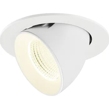 Bodové svítidlo SLV - BIG WHITE NUMINOS® GIMBLE L Stropní vestavné svítidlo, 4000 K, 55°, IP20, kulaté, bílé - BIG WHITE (SLV) LA 1009755