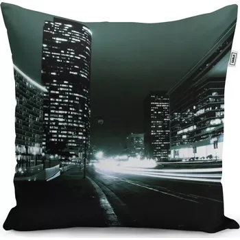 Polštář Sablio Polštář Noční ulice - 50x50 cm