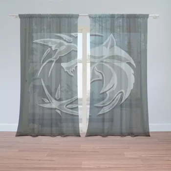 Záclona Sablio Záclony Zaklínač V lese: 2ks 150x250cm