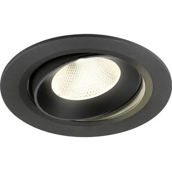 Bodové svítidlo SLV - BIG WHITE NUMINOS® MOVE L Stropní vestavné svítidlo, 4000 K, 20°, IP20, kulaté, černé - BIG WHITE (SLV) LA 1009846