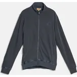 MIKINA WOOLRICH GARMENT DYED FULL-ZIP TRACK DREAM BLUE