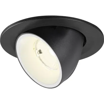 Bodové svítidlo SLV - BIG WHITE NUMINOS® GIMBLE S Stropní vestavné svítidlo, 4000 K, 55°, IP20, kulaté, černé / bílé - BIG WHITE (SLV) LA 1009422