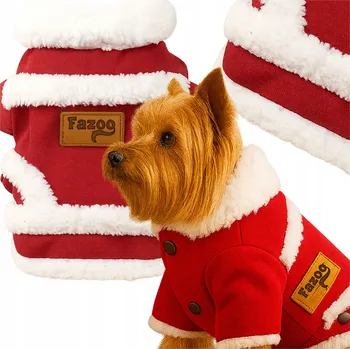 Obleček pro psa Bunda Fazoo hnědá XS