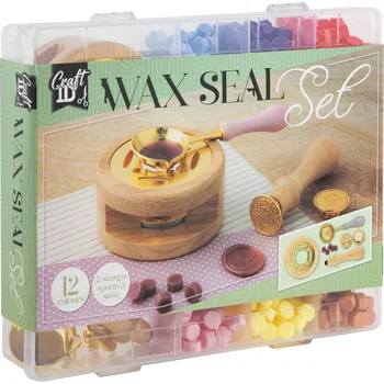 kreativní sada Grafix Sada na výrobu pečetí 12 barev
