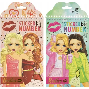 kreativní sada Kreativní sada návrhářka módy VYLEPOVÁNÍ PODLE ČÍSEL