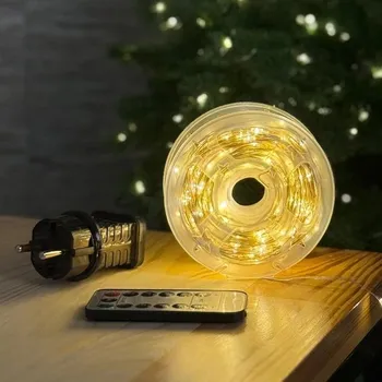 Vánoce Vánoční osvětlení na stromeček POWERON pro vnitřní i venkovní použití, 50 m, 301 - 500 světýlek