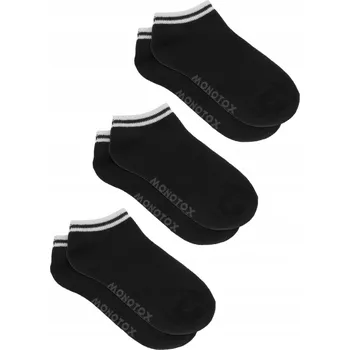 Pánské ponožky MONOTOX Ponožky černé, velikost 43-46