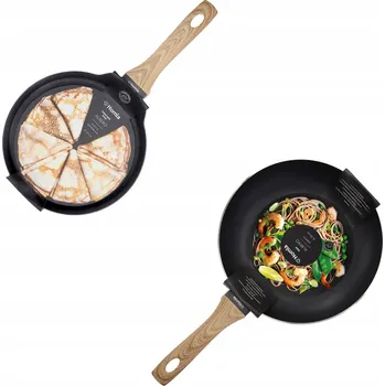 Pánev Tradiční pánev Homla Albero 28 cm s nepřilnavým povrchem