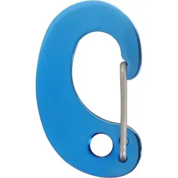 psí známka Karabinka na známku - Large - Modrá