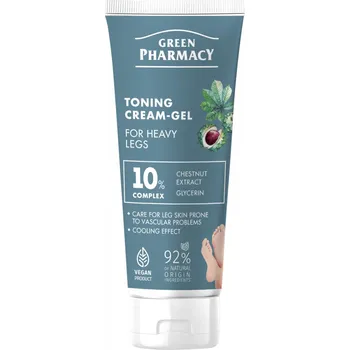 Kosmetika Tonizační krém-gel na unavené nohy Green Pharmacy Toning Cream-Gel - 75 ml