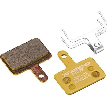 Brzda na kolo TEKTRO Sada 15 brzdových destiček 2 písty Tektro a10ys NO SIZE ŽLUTÁ