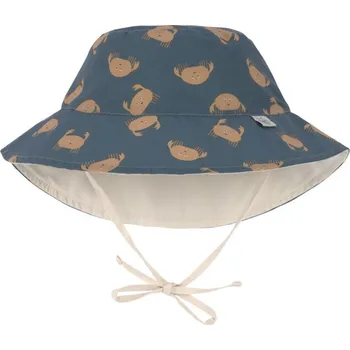 Kojenecká čepice Lässig SPLASH Sun Protection Bucket Hat crabs blue 19-36 mon.