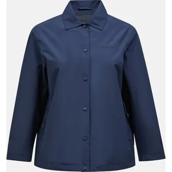 Dámská větrovka BUNDA PEAK PERFORMANCE W 2L COACH JACKET BLUE SHADOW