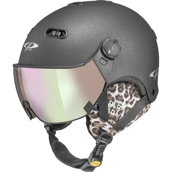 Cyklistické kalhoty Lyžařská helma CP CARACHILLO / Black Sparkling S.T. With Leo Ears