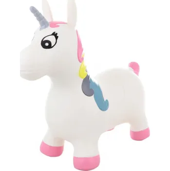 Figurka Bílé lampičky jednorožec