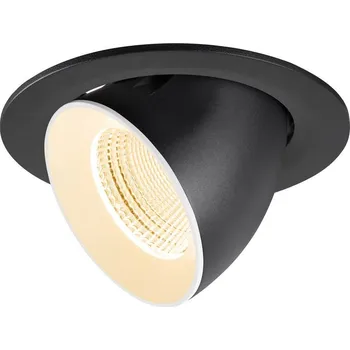 Bodové svítidlo SLV - BIG WHITE NUMINOS® GIMBLE L Stropní vestavné svítidlo, 2700 K, 55°, IP20, kulaté, černé / bílé - BIG WHITE (SLV) LA 1009710