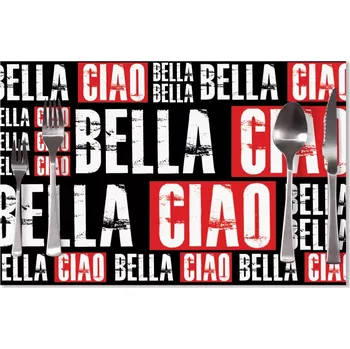 prostírání Sablio Prostírání La Casa de Papel Professor or Bella Ciao motiv 2: 40x30cm