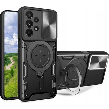 Pouzdro na mobilní telefon Zadní Kryt RCBR pro Samsung Galaxy A23 RING PANCERNE CASE černý