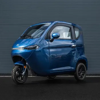 Elektrotříkolka Leramotors E3 - elektromobil / tříkolka, modrá Navy sestavíme / zprovozníme / dovezeme / předvedeme na místě a zaškolíme / platí do 60 km od Litomyšle a to vše ZDARMA!